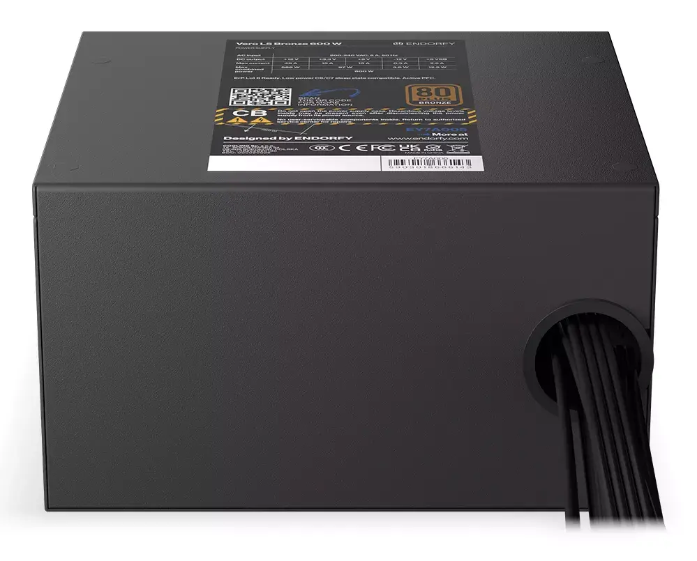 ENDORFY Vero L5 Bronze 600W ATX блок питания Photo 8