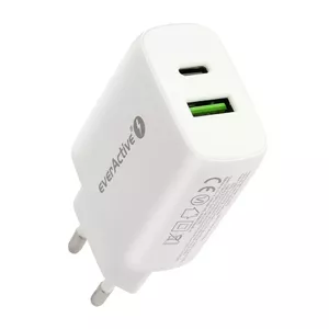 USB-C Charger everActive SC-370Q 25W QC3.0 USB fast charging