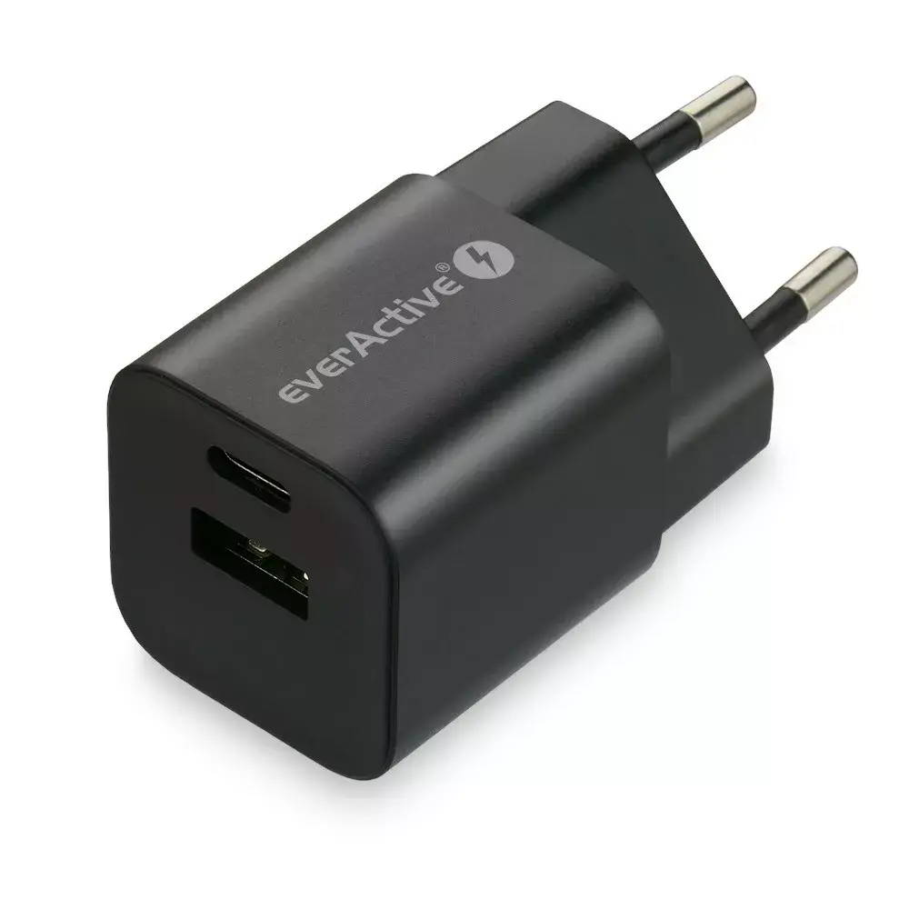 everActive SC-390QB USB-A QC3.0 un USB-C 30W lādētājs Photo 7