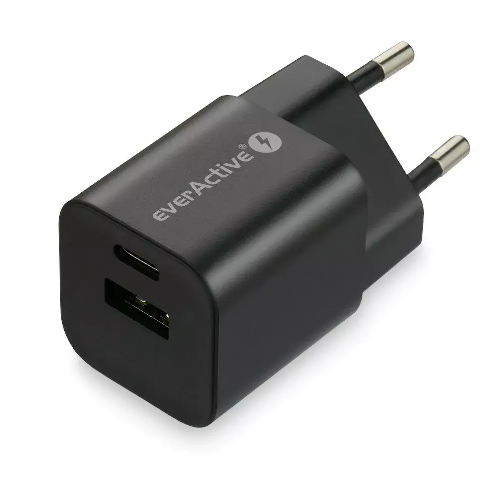 everActive SC-390QB USB-A QC3.0 un USB-C 30W lādētājs Photo 6