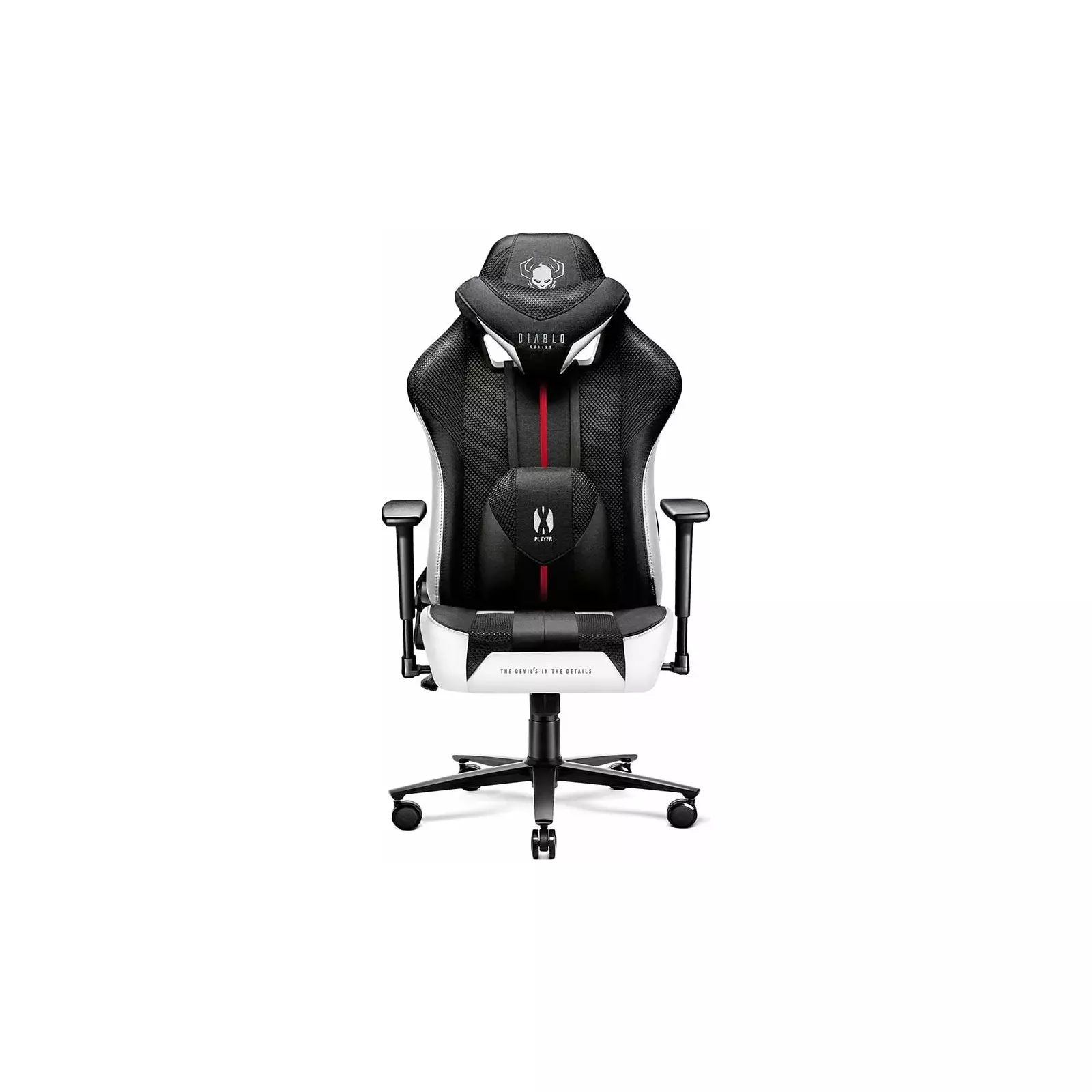 Fotel Diablo Chairs X PLAYER 2.0 X PLAYER2.0CZABI AiO.lv