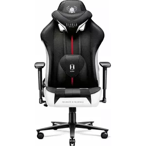 Игровое кресло Diablo X-Player 2.0 King Size Black-White — King size, эргономичное гоночное сиденье