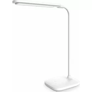 Настольная лампа PLATINET PDL6728 белая LED с регулировкой яркости и гибким держателем