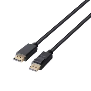 DisplayPort cable Deltaco DP8K-1040-LSZH 4 m Black