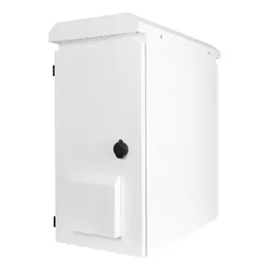 Wall mounted rack Deltaco 19-5606WP 6U IP55 White