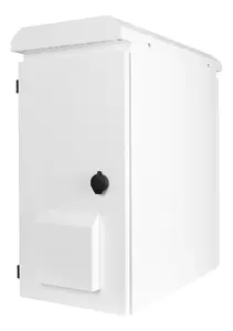 DELTACO 19-5606WP Wall Mounted Rack Cabinet 6U IP55 White
