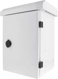 DELTACO CB-2535 Wall Mounted Rack Cabinet 6U IP55 White
