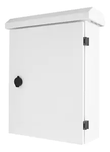 DELTACO CB-3545 Wall Mounted Rack Cabinet 6U IP55 White
