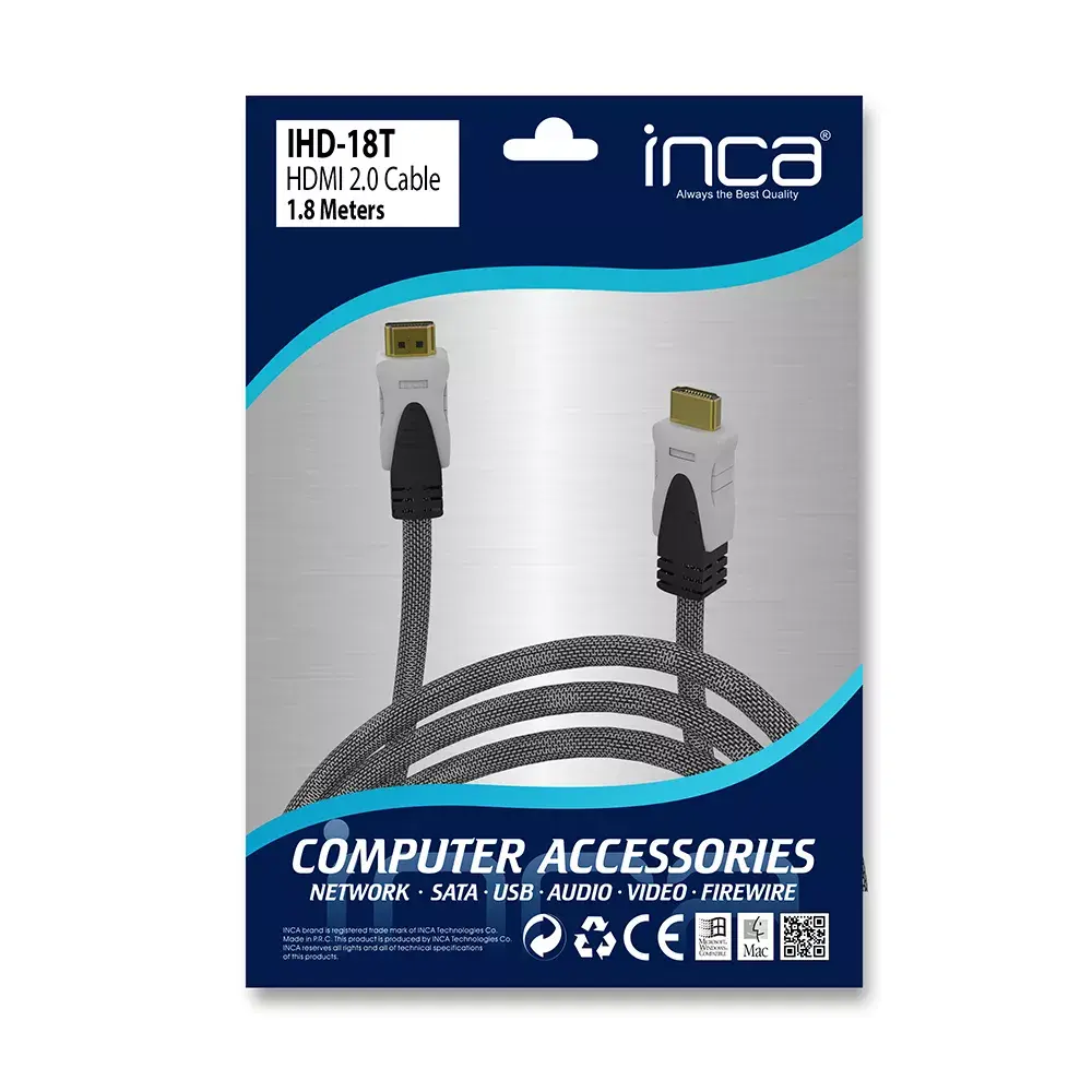 HDMI kabelis Inca IHD-18T Photo 7