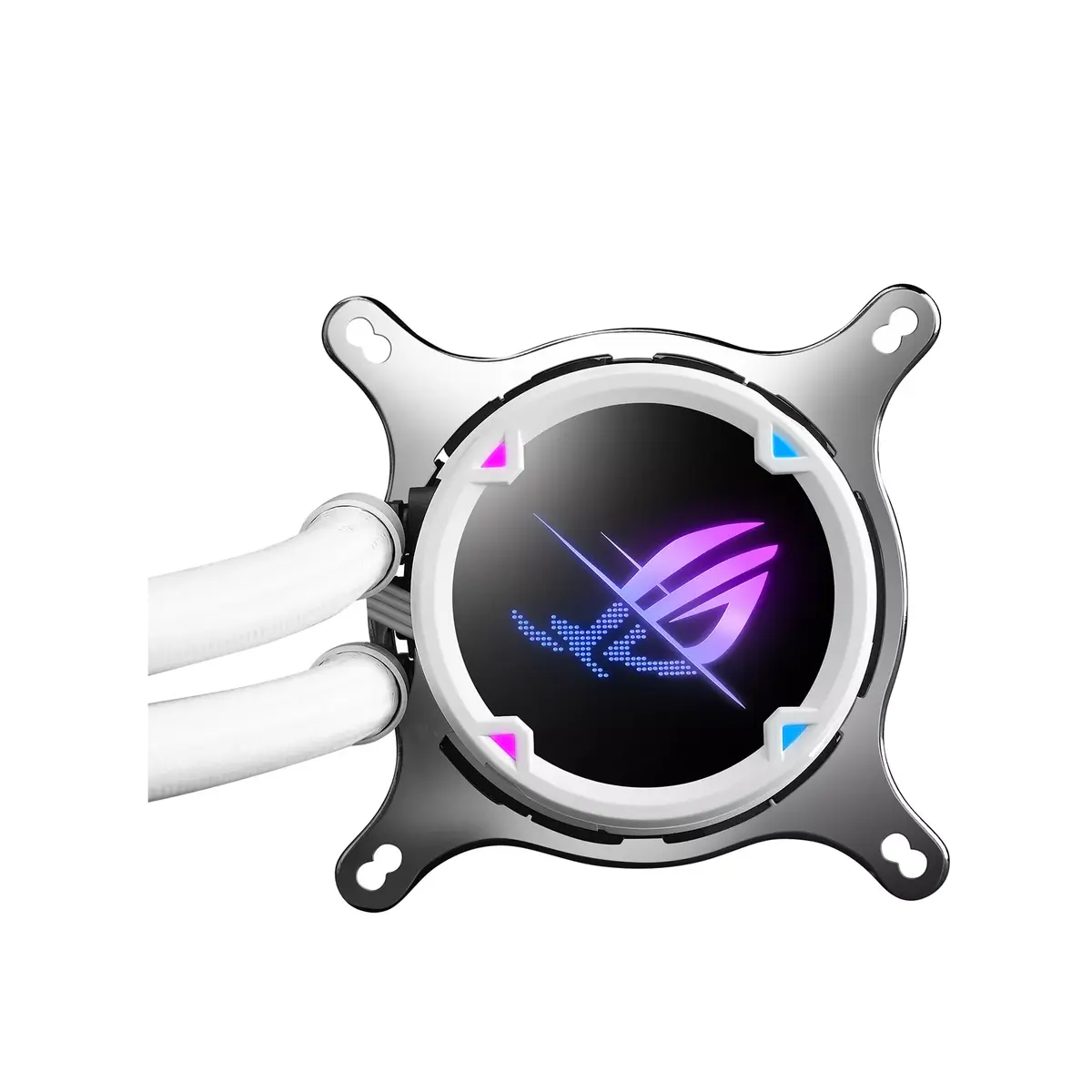 All-in-one šķidrumu dzesētājs ASUS ROG STRIX LC II 240 ARGB White Edition Photo 2