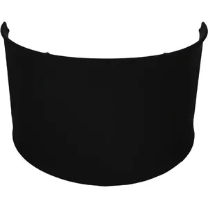 DJ booth curved screen cover Omnitronic 32000008 — black protective cover for mobile DJ screen