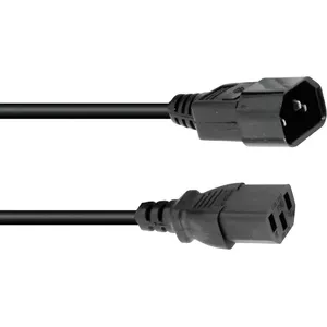 Power extension cable Omnitronic 30235199 3×1.0 mm², 0.6 m, black