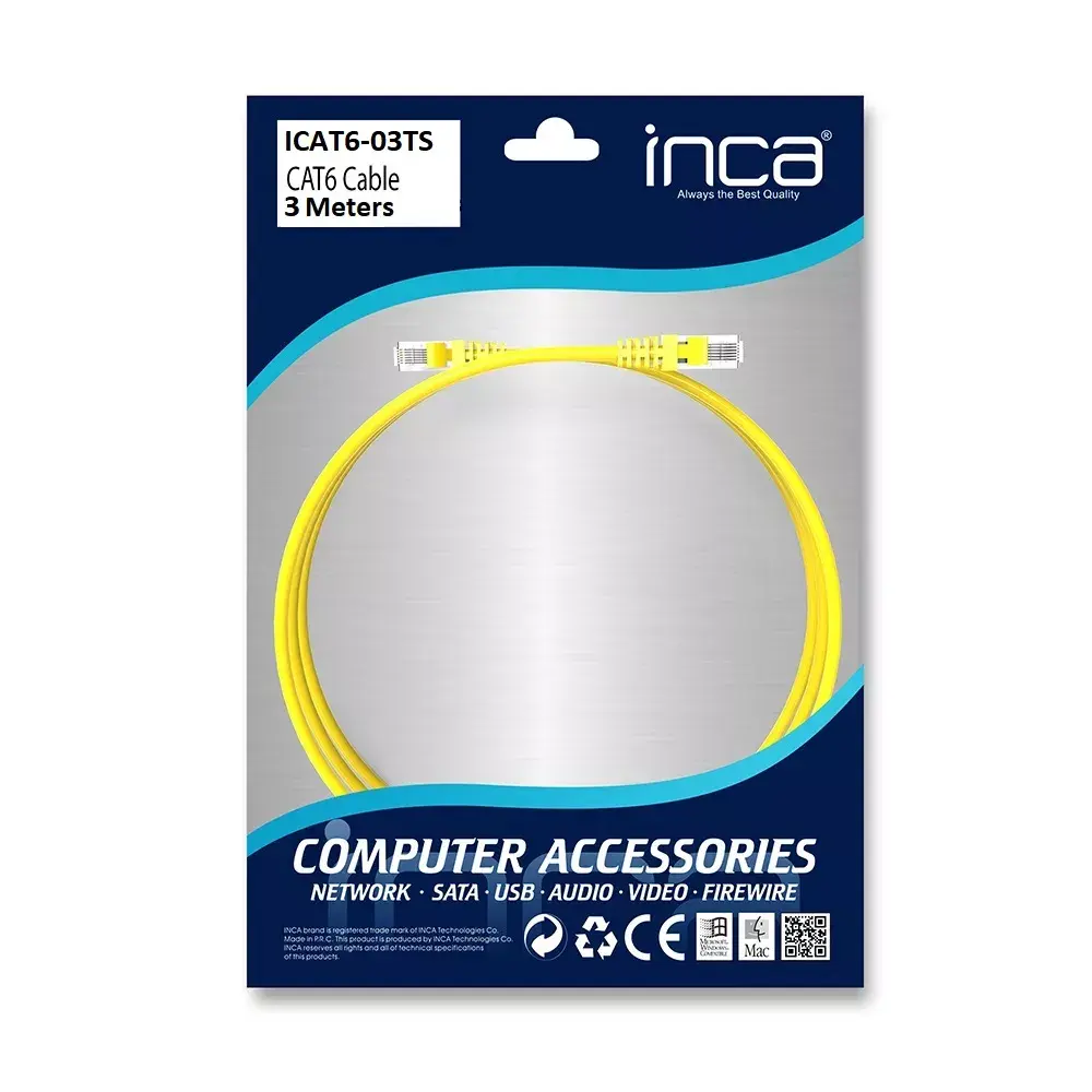 Inca CAT6 RJ45 3 m Networking Cable Photo 7