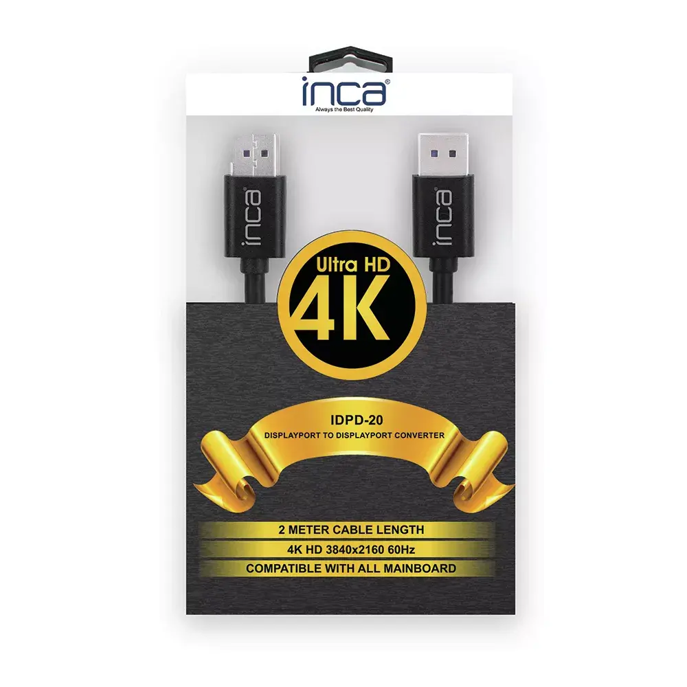 DisplayPort cable INCA IDPD-20 2 m Photo 9