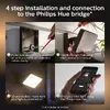 Viedais sienas gaismeklis Philips Hue White Welcome Outdoor Floodlight Photo 7
