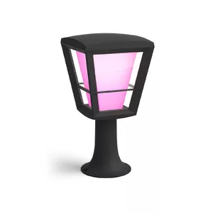 Smart pedestal lighting Philips Hue White and colour ambience Econic Outdoor Pedestal Light
