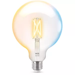 Smart bulb WiZ Filament Globe clear 6.7W G125 E27 Transparent
