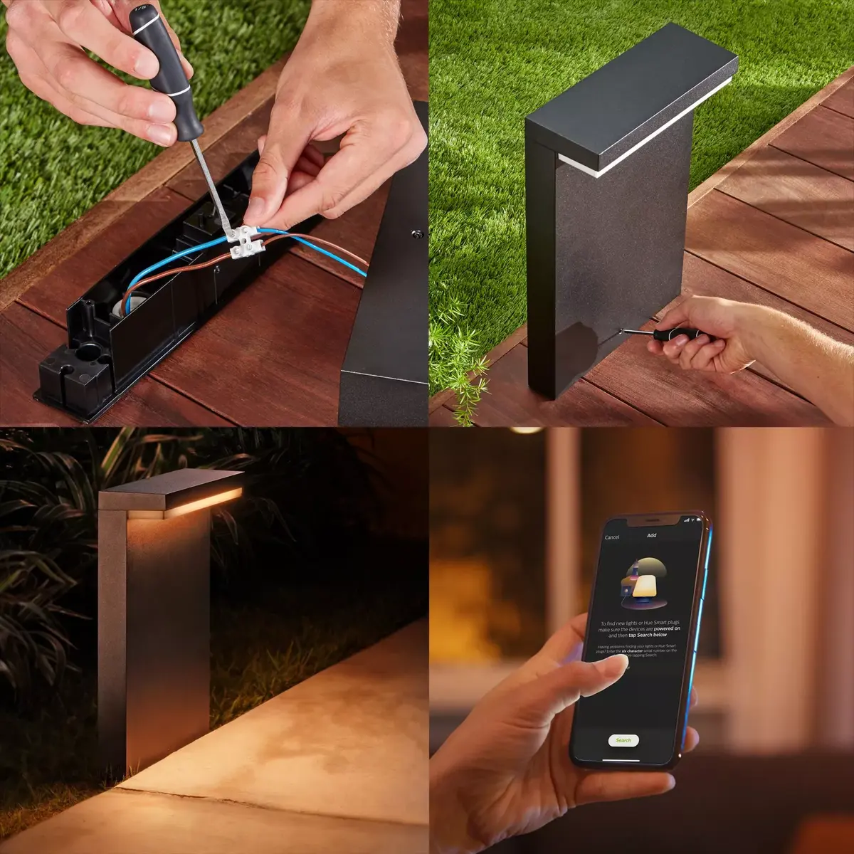 Uliča staba apgaismojums Philips Hue Nyro Photo 3
