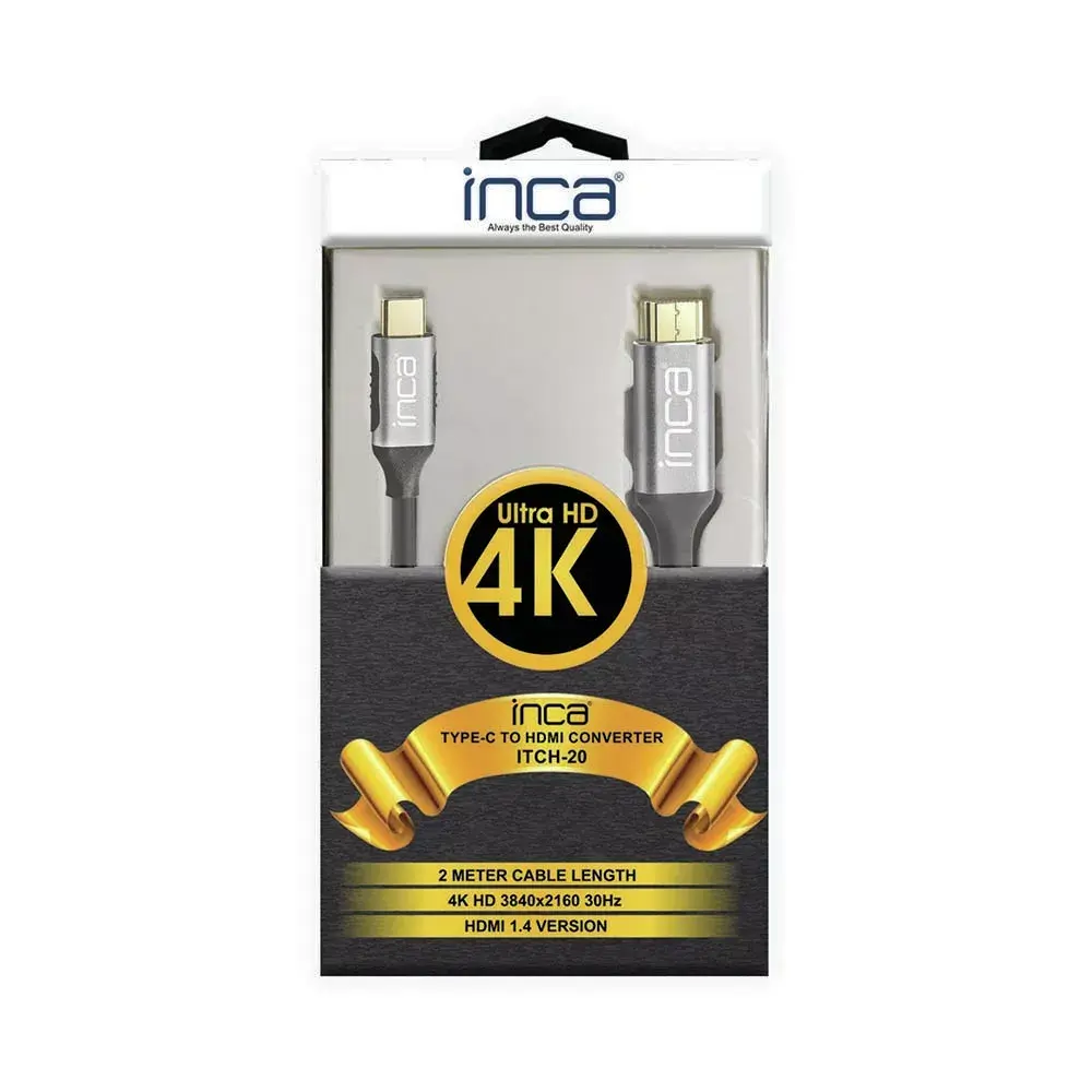 INCA ITCH-20 USB Type-C to HDMI 2 m cable adapter Photo 11