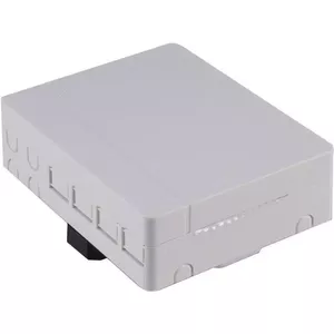 ShiverPeaks 07-65001 optiskās šķiedras sadales kārba, 4 porti, ABS, balta