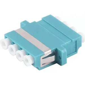 Fiber Optic Connector ShiverPeaks 07-60042 LC-LC Quad Aqua