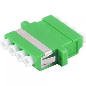 ShiverPeaks S/CONN LWL Connector LC-LC Quad Green — fiber optic LC to LC quad connector