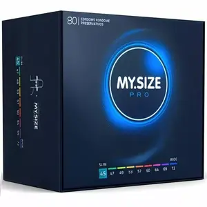 Condoms my.size PRO 45 mm — 80 pcs, 45 mm nominal width
