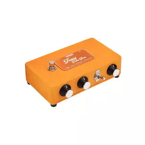 Trokšņu pedālis (Volume) WARM AUDIO WA-FTB — alumīnija korpuss, oranžs, barošana AC/9V akumulators, 1.5 mA, 165.1×120.6×63.5 mm