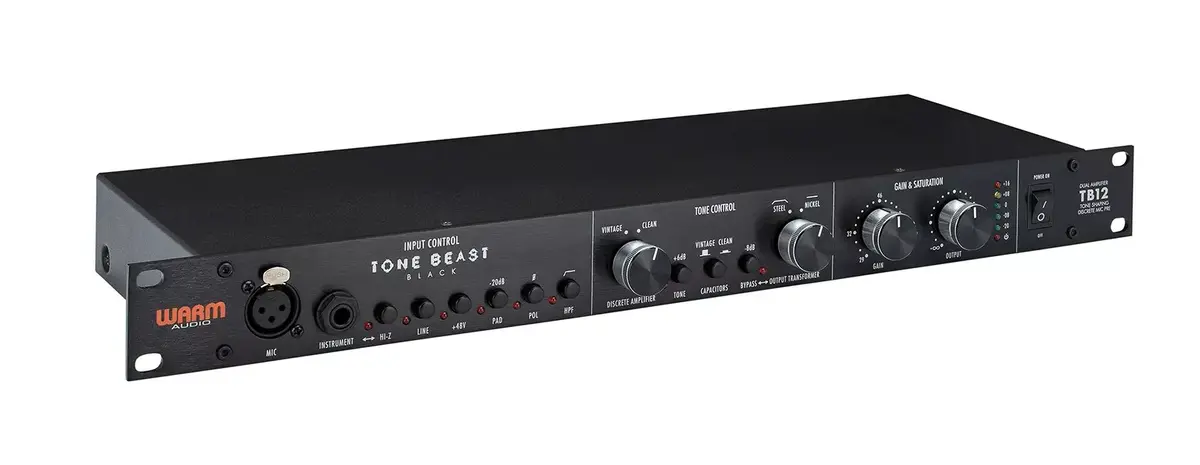 Микрофонный предусилитель WARM AUDIO TB12 Black Photo 2