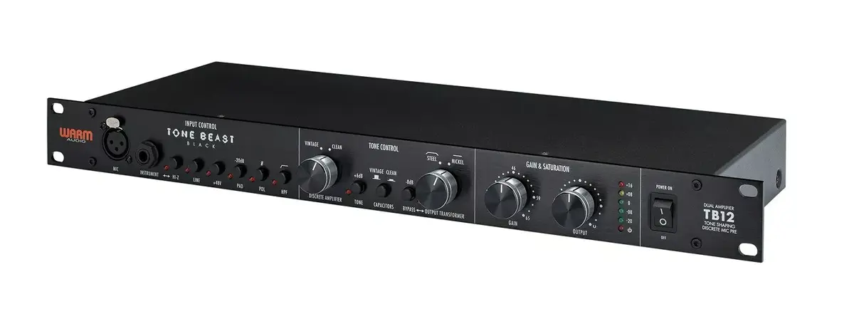 Микрофонный предусилитель WARM AUDIO TB12 Black Photo 3