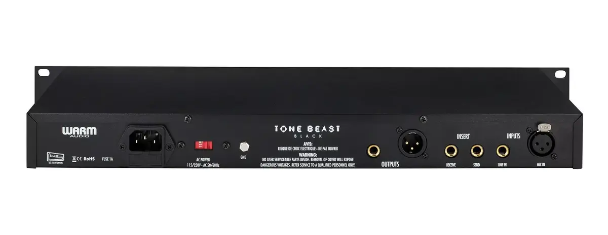 Микрофонный предусилитель WARM AUDIO TB12 Black Photo 4