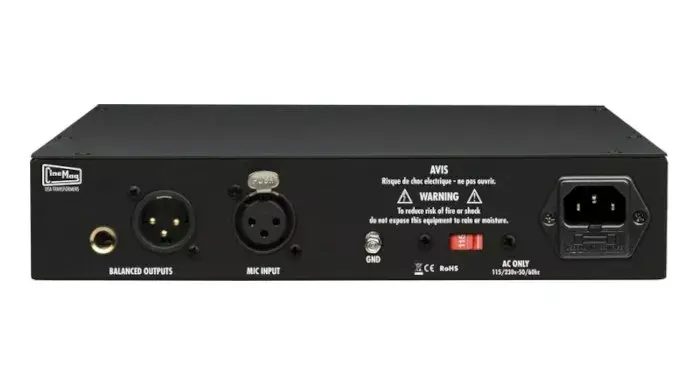 WARM AUDIO WA12 MKII Black микрофонный предусилитель Photo 2