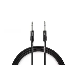 Audio cable WARM AUDIO PRO-TRS-20 — 6.35mm TRS male to male, 6.1 m, copper, black