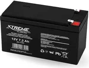Rechargeable Battery XTREME 12V 7.2Ah BLOW 82-319 — Cordless Power Supply