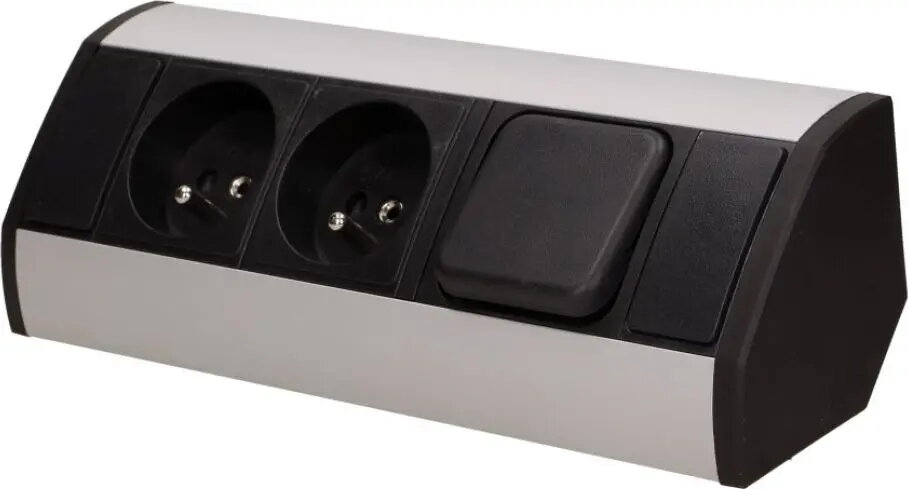 Kontaktligzda ORNO OR-GM-9002/B-G 2x2P + Z