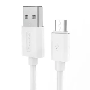 Кабель USB - Micro USB Romoss CB-5 2.1A, 1м (серый)