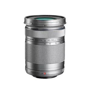 Объектив Olympus M.ZUIKO DIGITAL ED 40-150mm f/4.0-5.6 R для Micro Four Thirds, серебристый