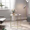 Круглый приставной столик Vasagle LGT20G Photo 3