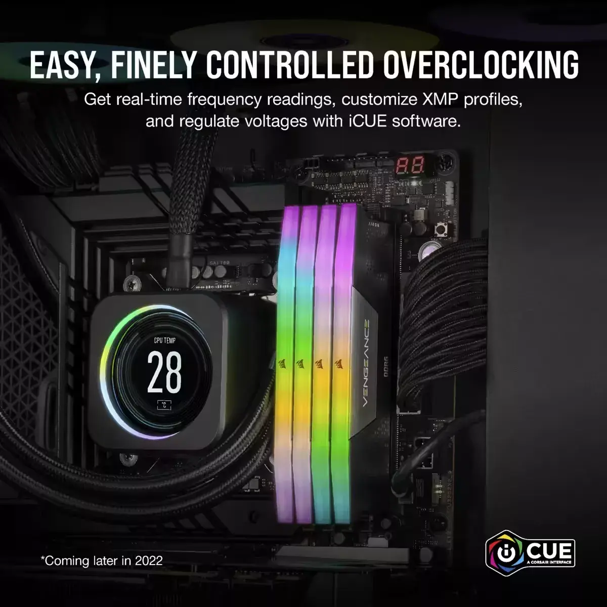 Модуль памяти Corsair 32 ГБ CMH32GX5M2B6400C36 Photo 10