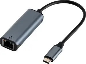 USB-C to Ethernet Adapter ART KABADA USBC/LAN OEM-C6 — USB-C male to 10/100 Mbps RJ45