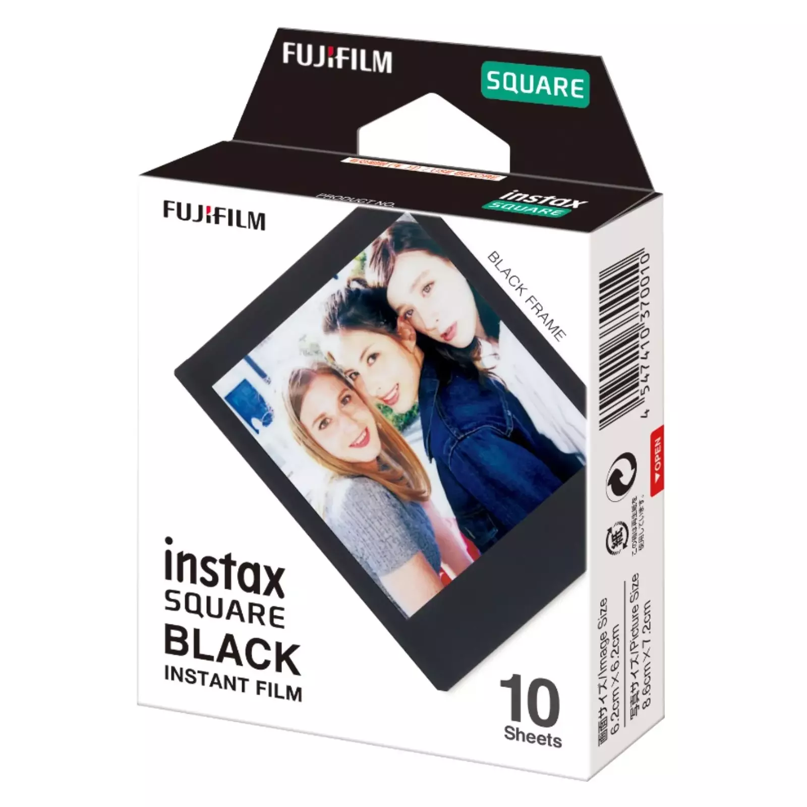 Fujifilm instax square glossy black Photo 1