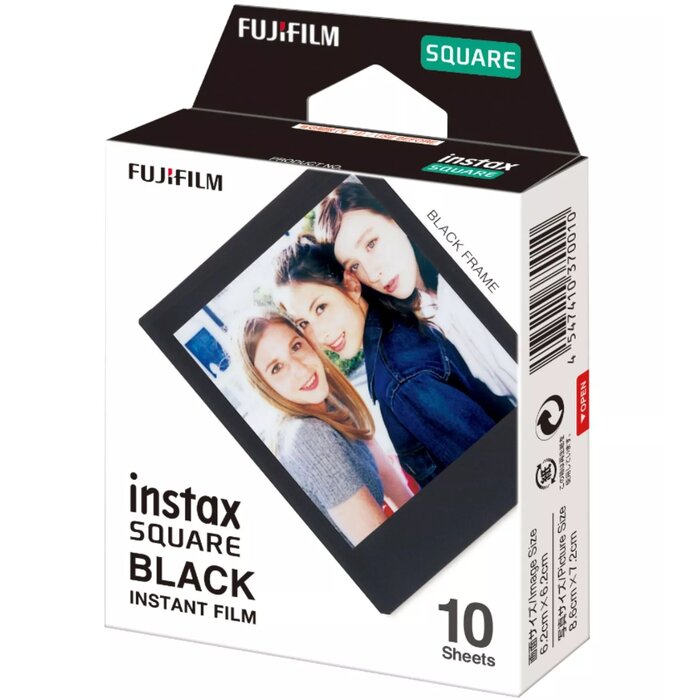 Fujifilm instax square glossy black Photo 1