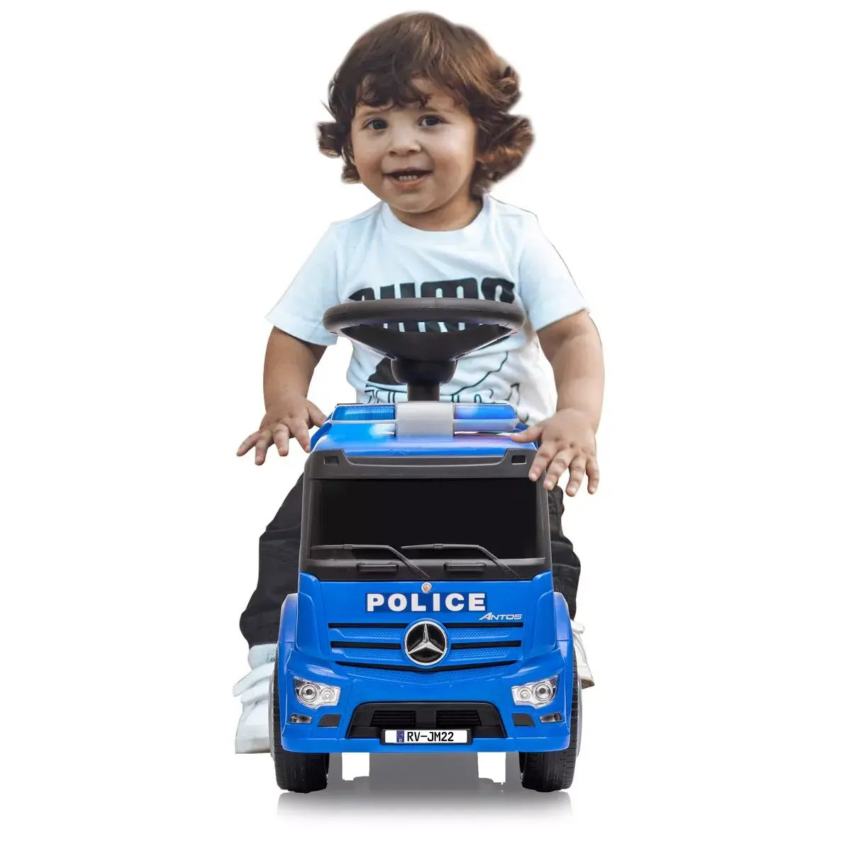 Bērnu auto Jamara Mercedes-Benz Antos Police Photo 10