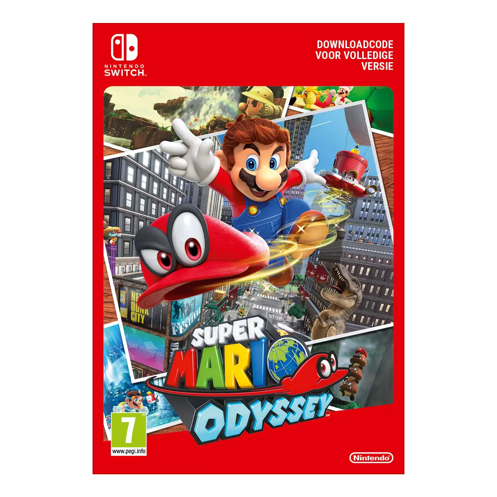 Nintendo Switch + Super Mario Odyssey portable game console 10011122 |  AiO.lv