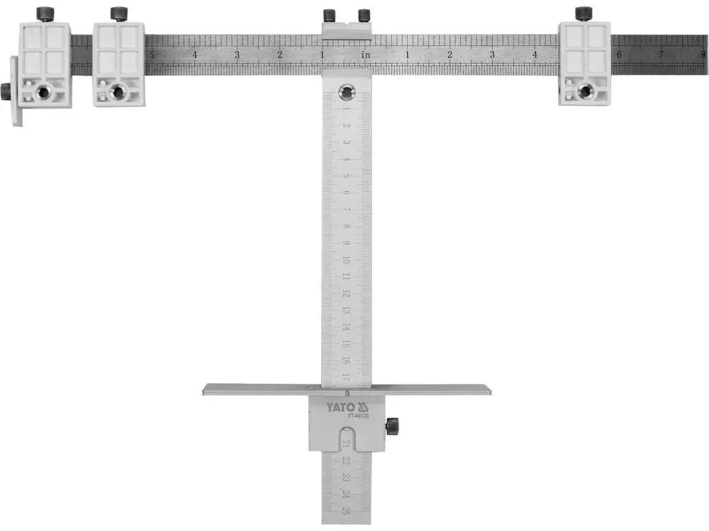 Yato YT-44130 Urbis caurumu atzīmēšanai šablons