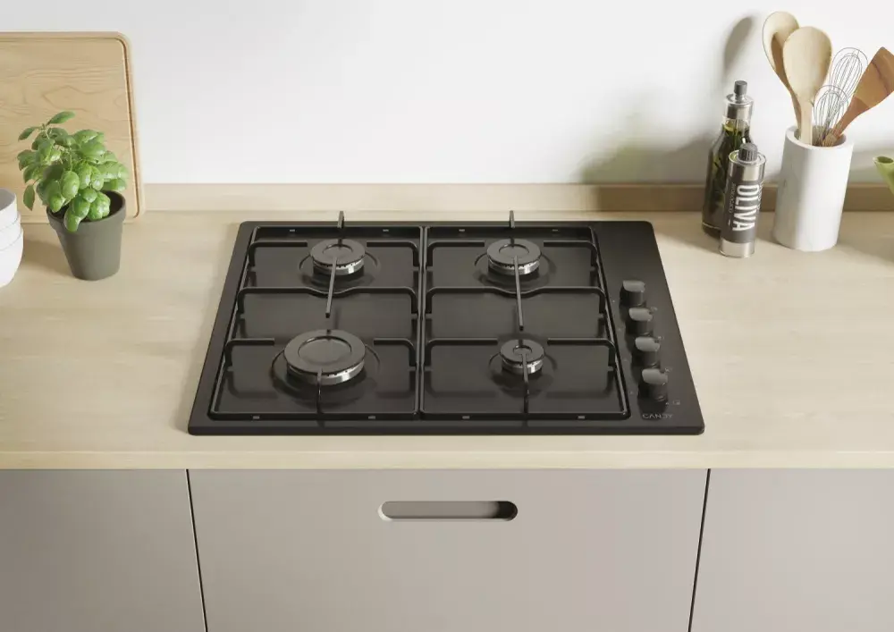 CANDY Idea CHW6LBB 60 cm built-in gas hob Photo 2