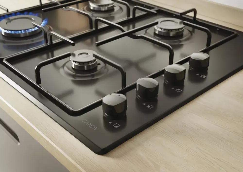 CANDY Idea CHW6LBB 60 cm built-in gas hob Photo 5