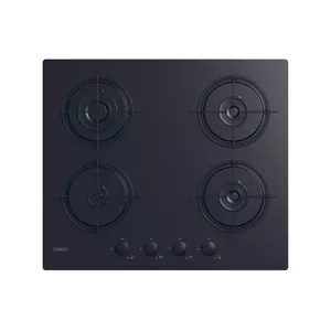 Candy CVW6BB Built-in Gas Hob 4 Zones Rotary Control