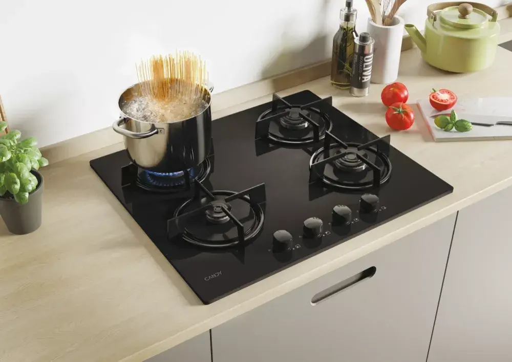 Candy CVW6BB Built-in Gas Hob Photo 6
