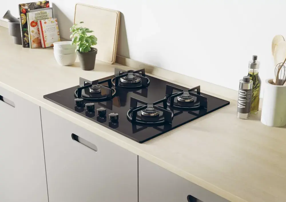 Candy CVW6BB Built-in Gas Hob Photo 7